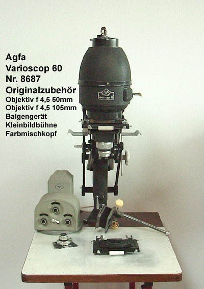 agfa varioscope 60 manual